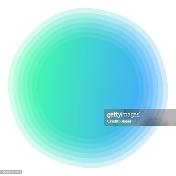 ilustrações, clipart, desenhos animados e ícones de padrão de blobs transparentes empilhados - verde descrição de cor