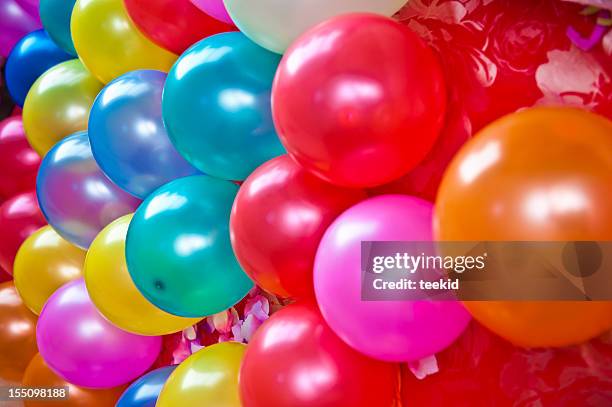 globo aerostático - látex fotografías e imágenes de stock