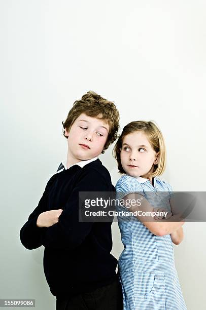 sibling rivalry - sibling stock pictures, royalty-free photos & images