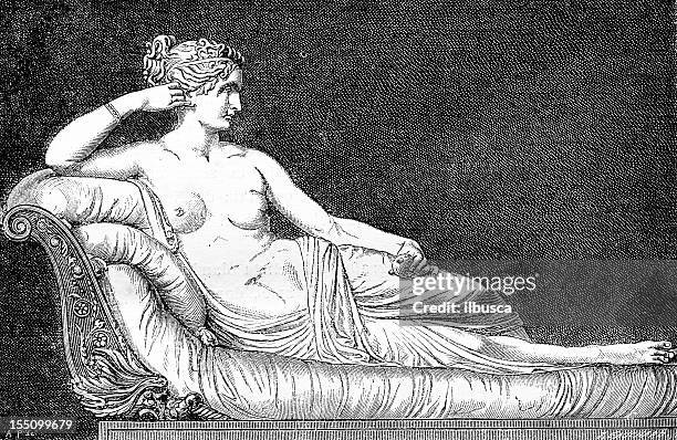 illustrations, cliparts, dessins animés et icônes de la venere borghese par canova - style renaissance