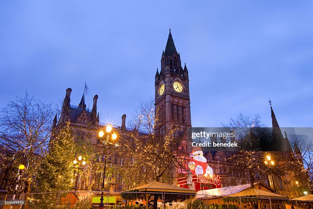 Manchester, England, UK, Christmas Market