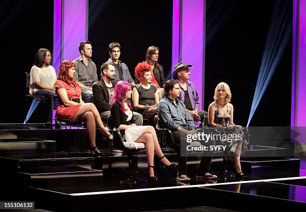 Live Finale" Episode 312 -- Pictured: Contestants C.C. Childs, Jason Milani, Rod Maxwell, Tommy Pietch Sarah, Eric, Alana Rose Schiro, Roy Wooley...