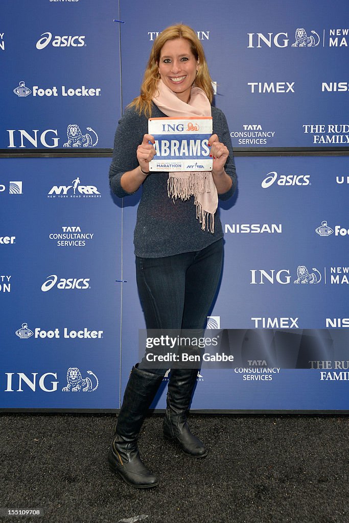 2012 ING New York City Marathon Celebrity Runners Photo Call