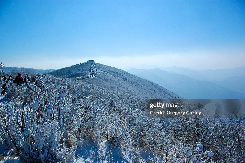 Taebaeksan mountain