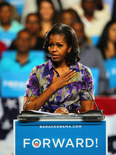 FL: First Lady Michelle Obama Addresses Supporters In Miami