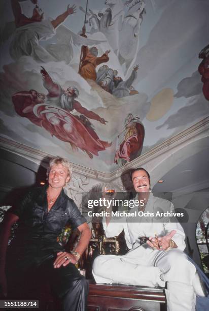 Siegfried And Roy At Home, Nachrichtenfoto