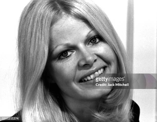 Portrait of American actress Sally Struthers, New York, New York, October 1972.