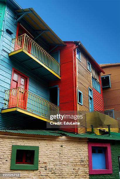 caminito - buenos aires travel stock pictures, royalty-free photos & images