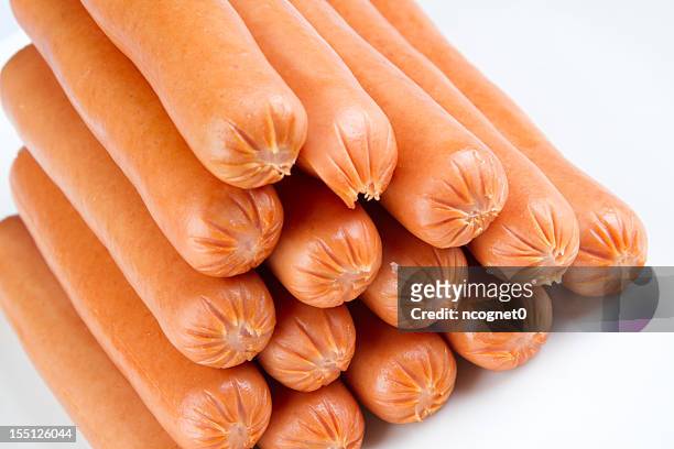 hotdogs - breakfast close stock pictures, royalty-free photos & images