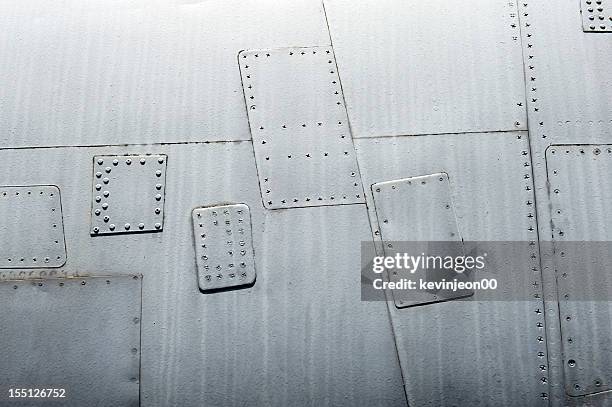 military detail - aeroplane close up stock pictures, royalty-free photos & images