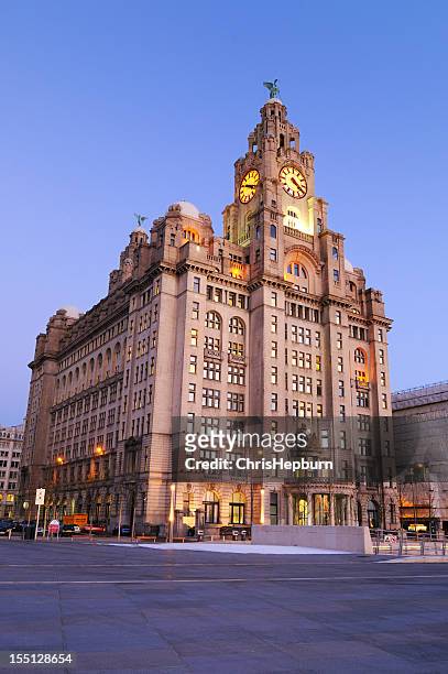 royal liver building - royal liver building stock pictures, royalty-free photos & images
