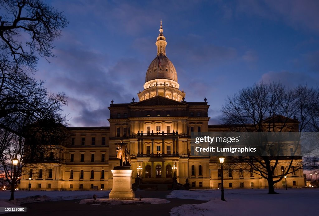 State Capital at Night