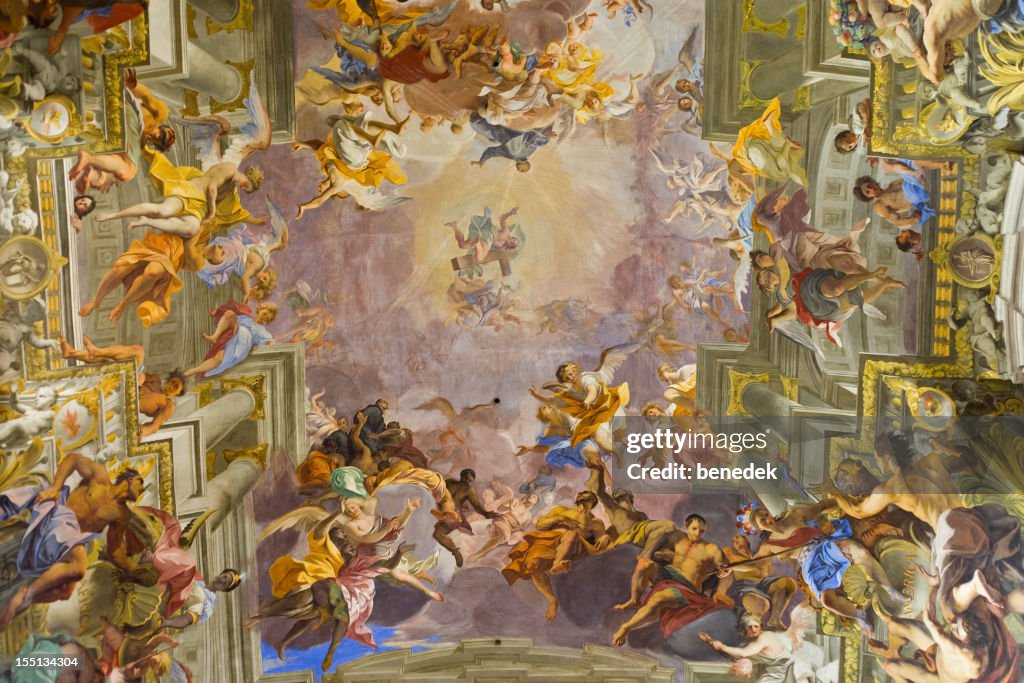Famous Rome Mirror Saint Ignatius Church Sant Ignazio Rome Italy High-Res Stock Photo ...