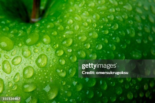 Green Apple Detail Green Apple Detail