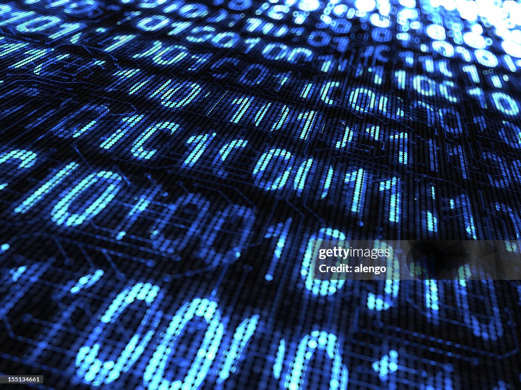 Destruction Of The Computer Code High-Res Stock Photo - Getty Images