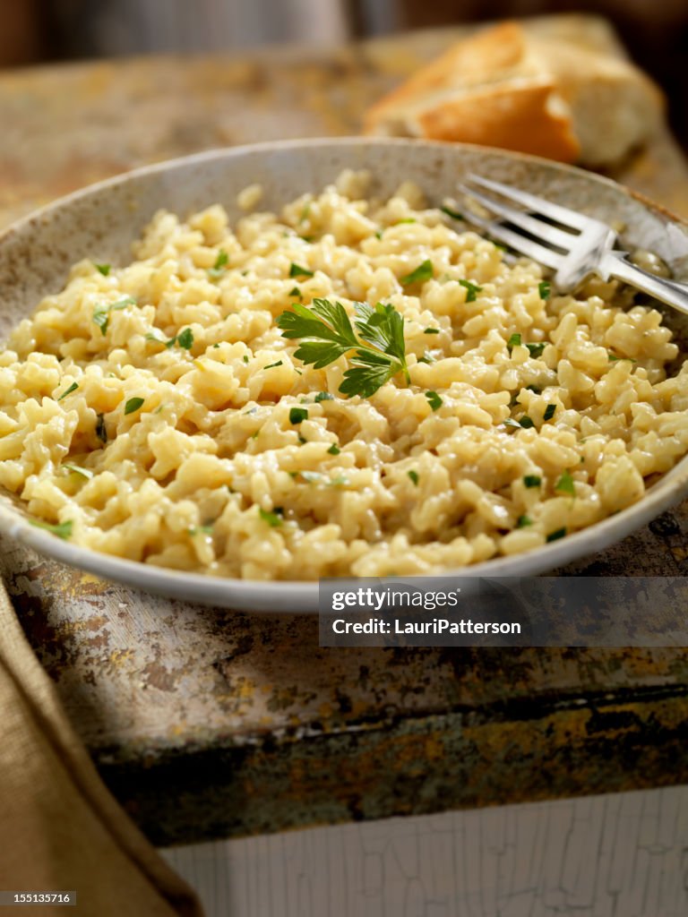 Three Cheese Risotto