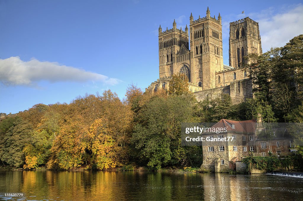 Durham Cathedral and the Old Fulling Mill