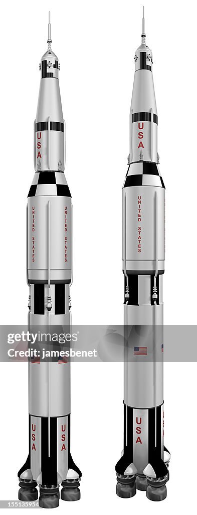 Saturn V Rocket 3D