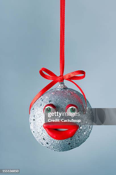 christmas ball portrait - bottomless girl stock pictures, royalty-free photos & images