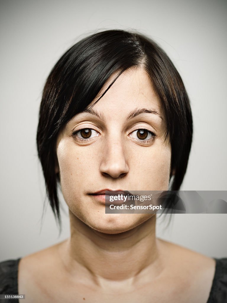 Real junges Mädchen