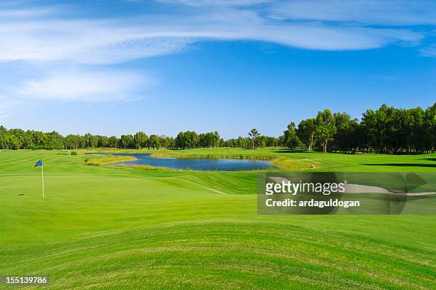 golf course - golf course stock pictures, royalty-free photos & images