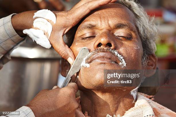 Indian Shaving Razor 125 Indian Man Shaving Beard Stock Photos, High-Res Pictures, and ...
