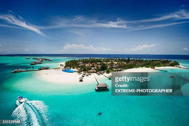 insel der malediven - maladives stock-fotos und bilder