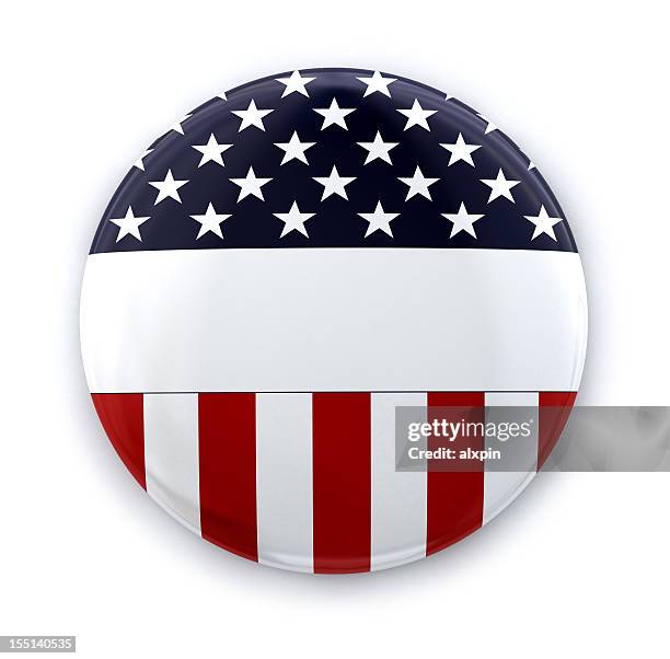 american flag round button template - country flag pins stock pictures, royalty-free photos & images