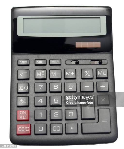 Basic Math Black Calculator Black Calculator Photos and Premium High Res Pictures - Getty Images