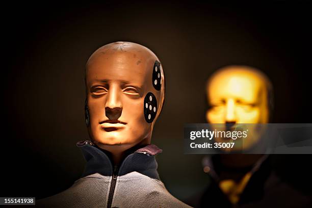 crash test dummies - crash test dummies stock pictures, royalty-free photos & images