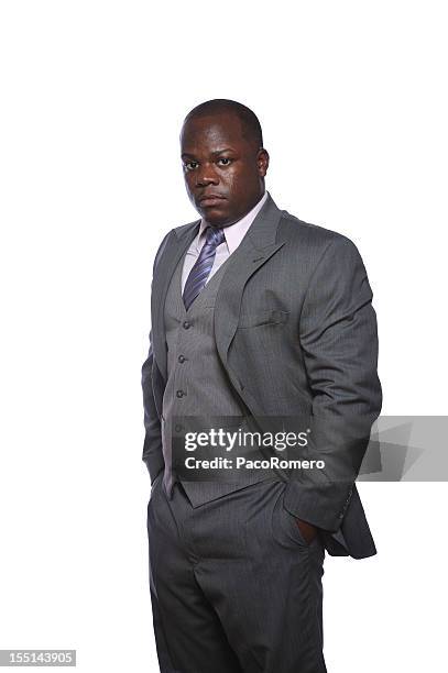 confident black corporate executive - lawyers serious stock pictures, royalty-free photos & images