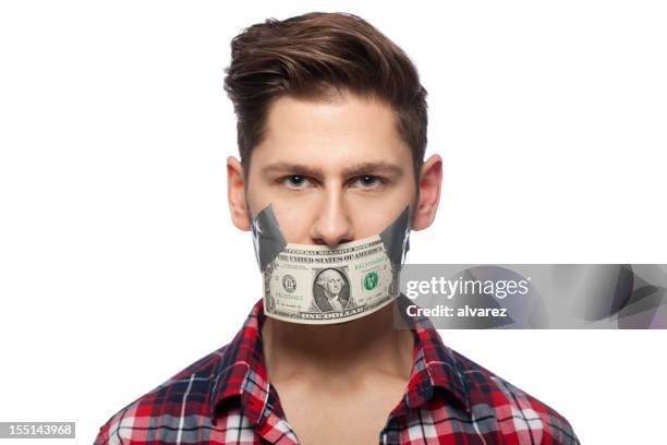 money gag - occupy wall street stock pictures, royalty-free photos & images