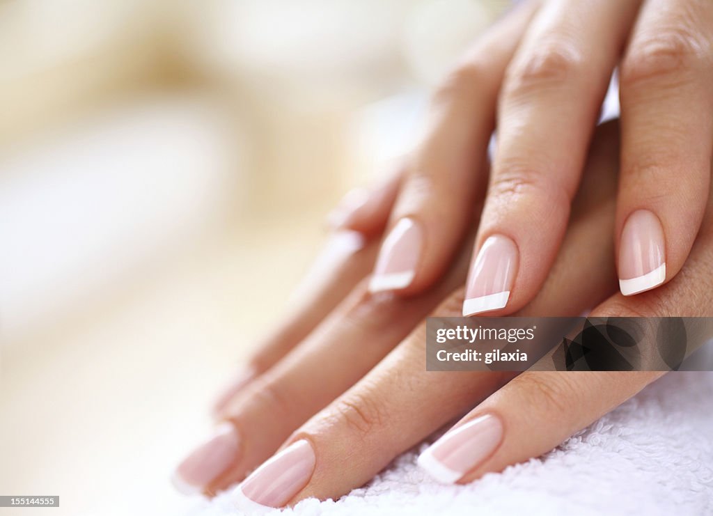 Maniküre.