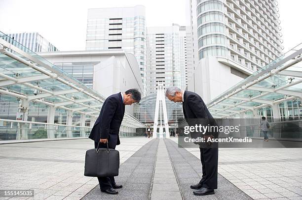 asian business - japanese greeting stock pictures, royalty-free photos & images