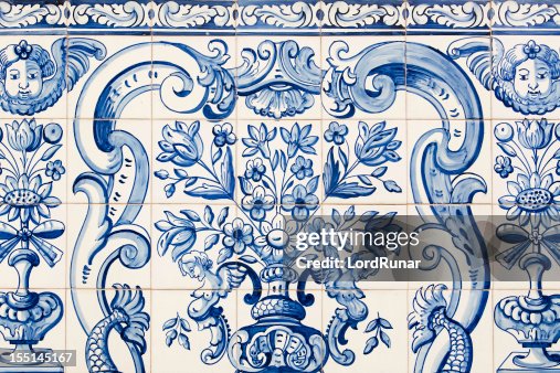 Antique tile pattern Antique tile pattern