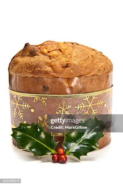 panettone - panettone stock-fotos und bilder