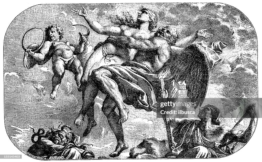 Time and Truth by Poussin
