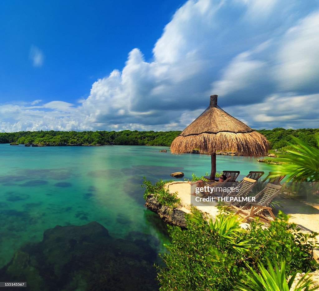 Lagoon in mexico