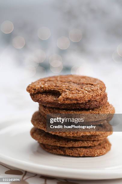 melassa di cookie - zucchero di canna foto e immagini stock