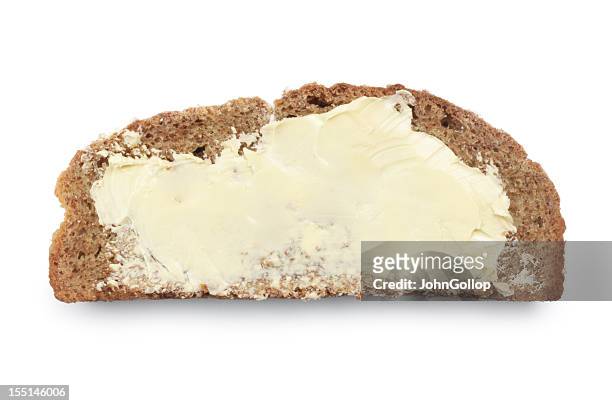 pain et du beurre - tartine photos et images de collection