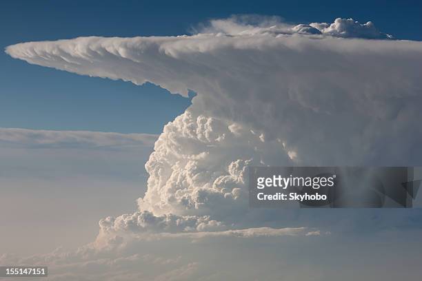 super cell thunderstorm - supercell stockfoto's en -beelden