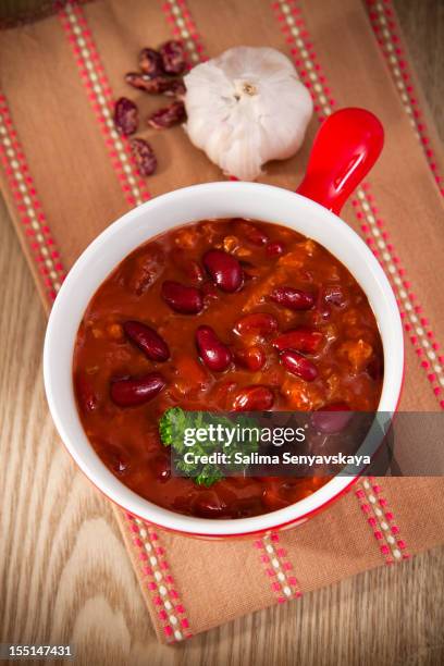 chilli - kidney bean stock pictures, royalty-free photos & images