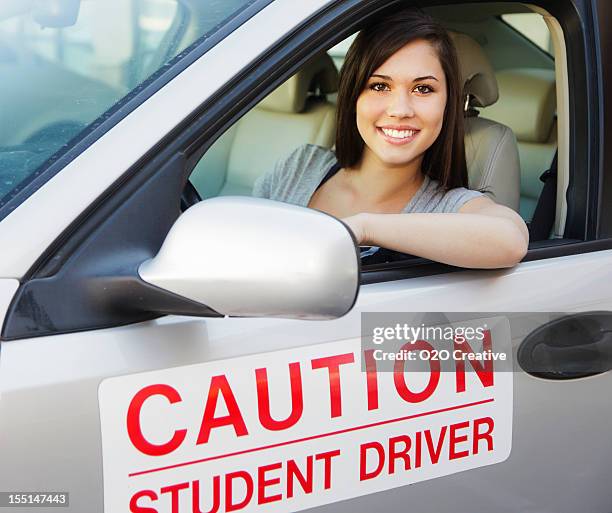 Driver In Training Sign Driver In Training Sign Photos and Premium High Res Pictures - Getty Images