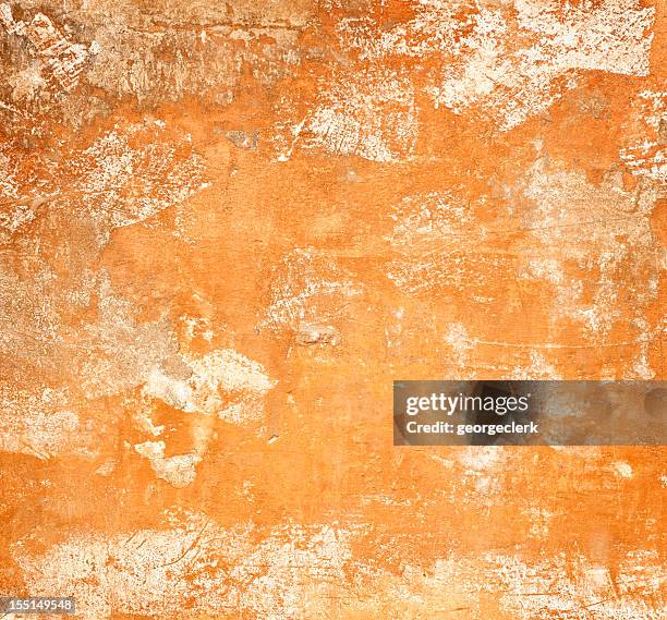 rough terracotta surface - country style stockfoto's en -beelden