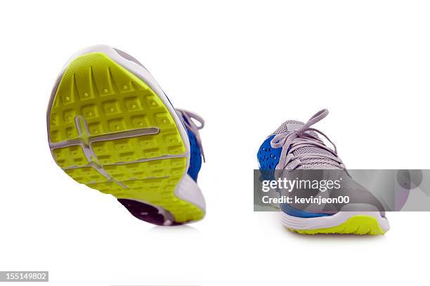sport shoes - sole of shoe stock pictures, royalty-free photos & images
