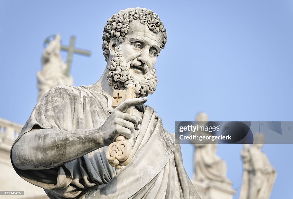 Saint Peter con una chiave