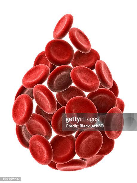 drop of blood cells - blood cell stock pictures, royalty-free photos & images