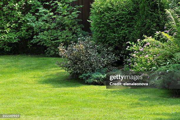 garden - decoration grass stock pictures, royalty-free photos & images