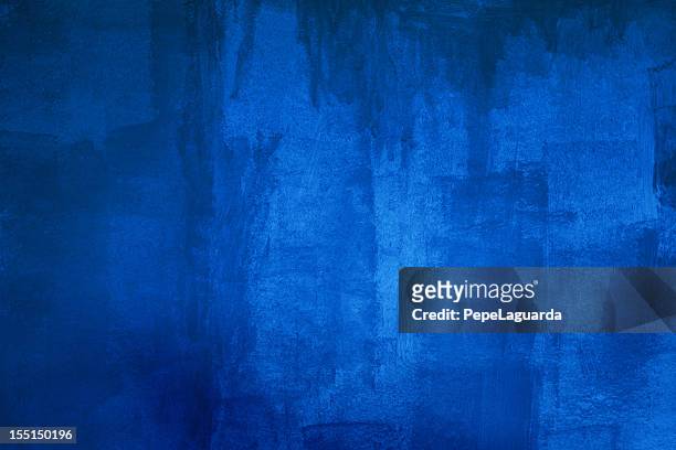 dunkel blau grunge hintergrund - dark blue stock-fotos und bilder