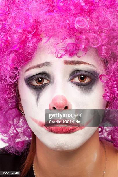 clown - sad clown stock pictures, royalty-free photos & images